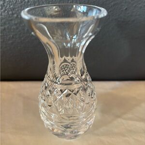 Waterford Crystal vintage collectible Glandore 4” bud  Vase